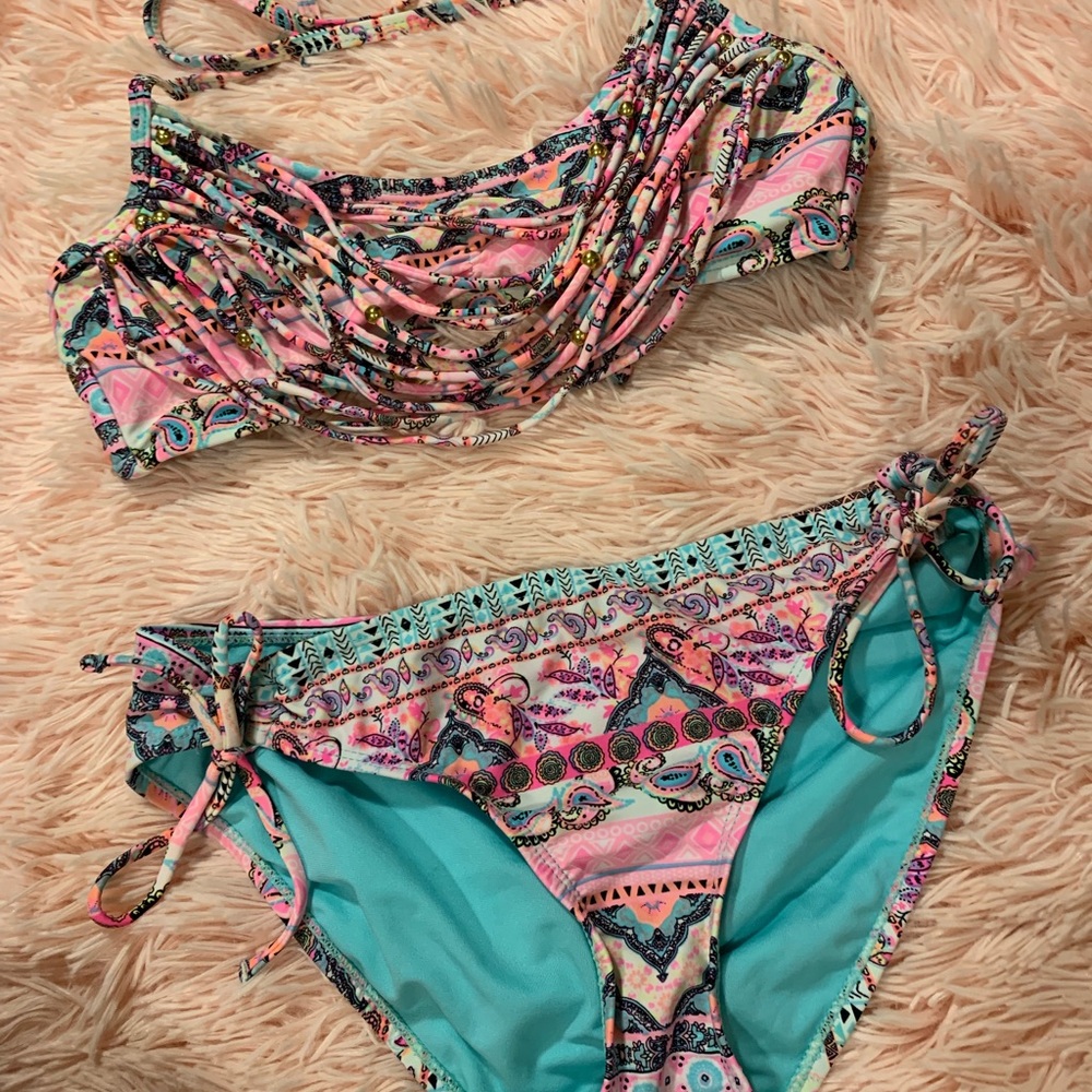 Cute colorful bikini